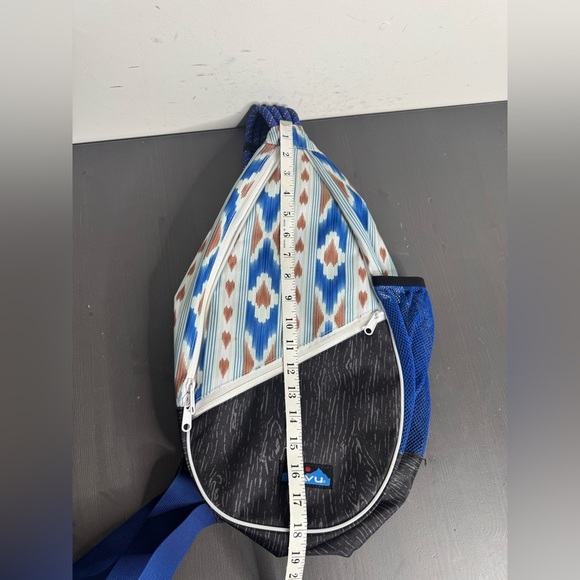 Kavu Paxton Pack Rope Bag - River Ikat - Picture 5 of 6